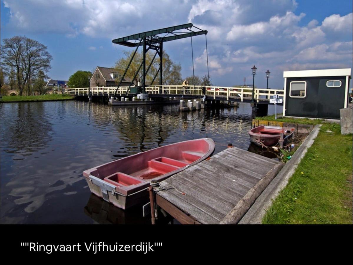 Wellness Bungalow With Jacuzzi &Sauna&Private Garden Near Amsterdam Vijfhuizen Exterior foto