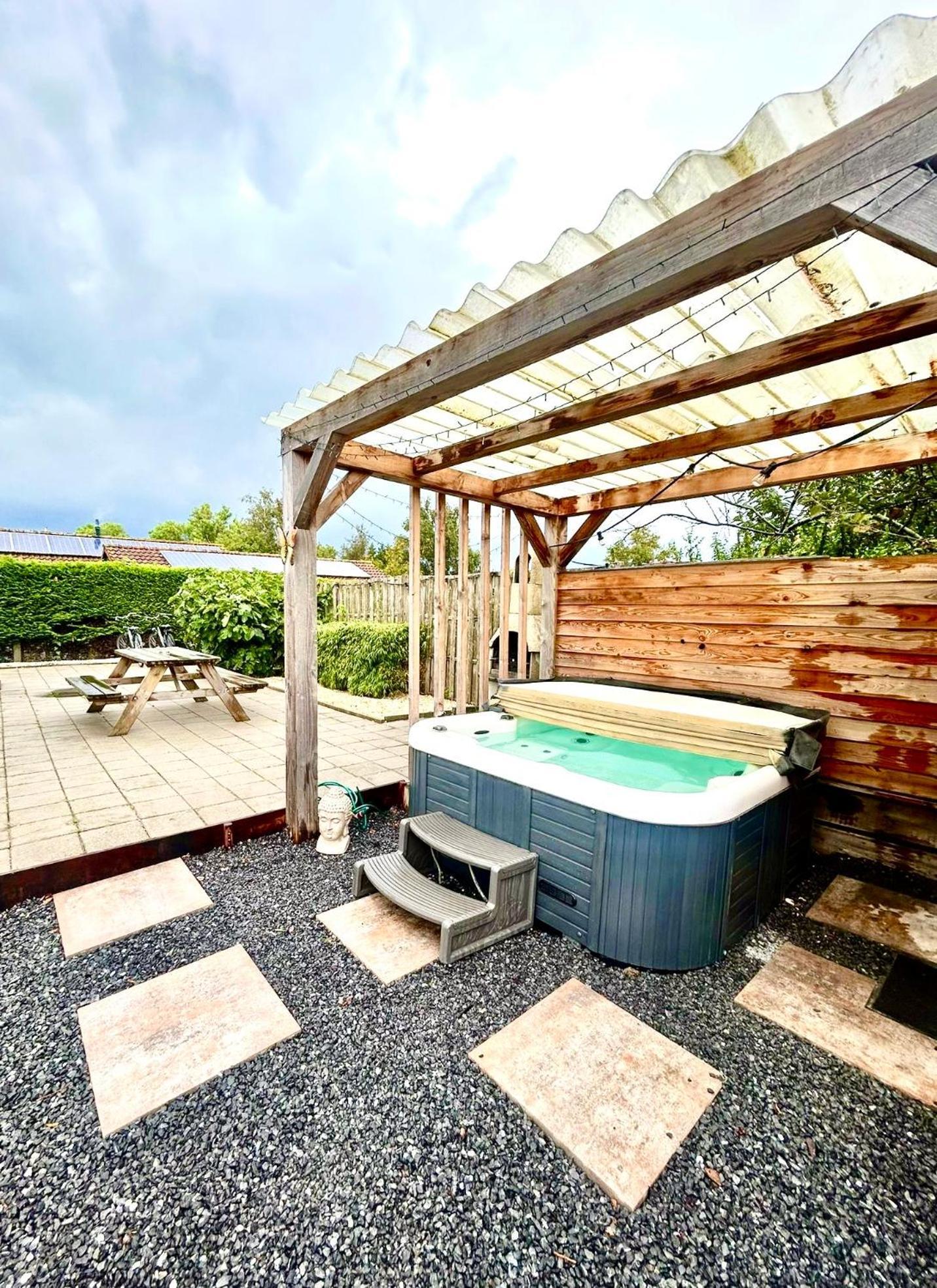 Wellness Bungalow With Jacuzzi &Sauna&Private Garden Near Amsterdam Vijfhuizen Exterior foto